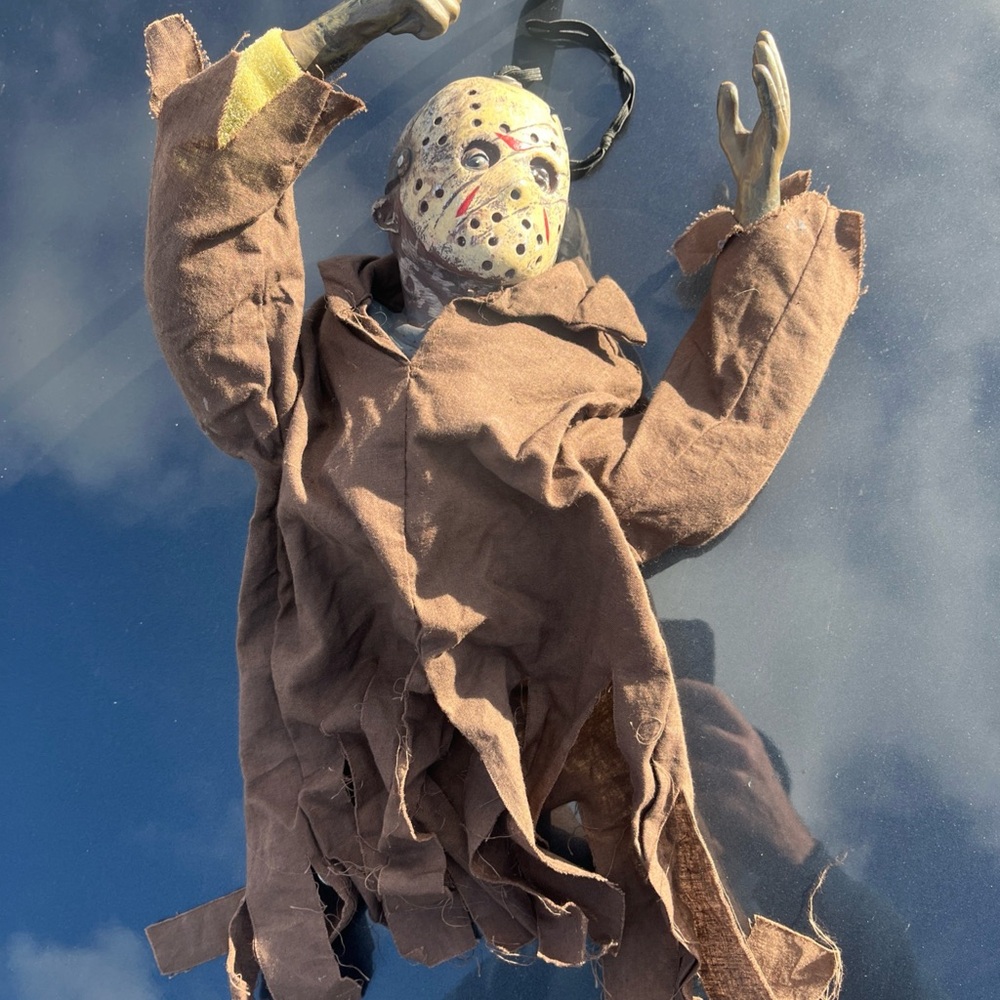 Friday The 13th Jason Voorhees Hanging Figure 12” Horror Decoration Halloween